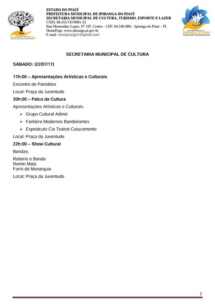 Divulgada a Programação da XXXIV Semana da Juventude - Imagem 8