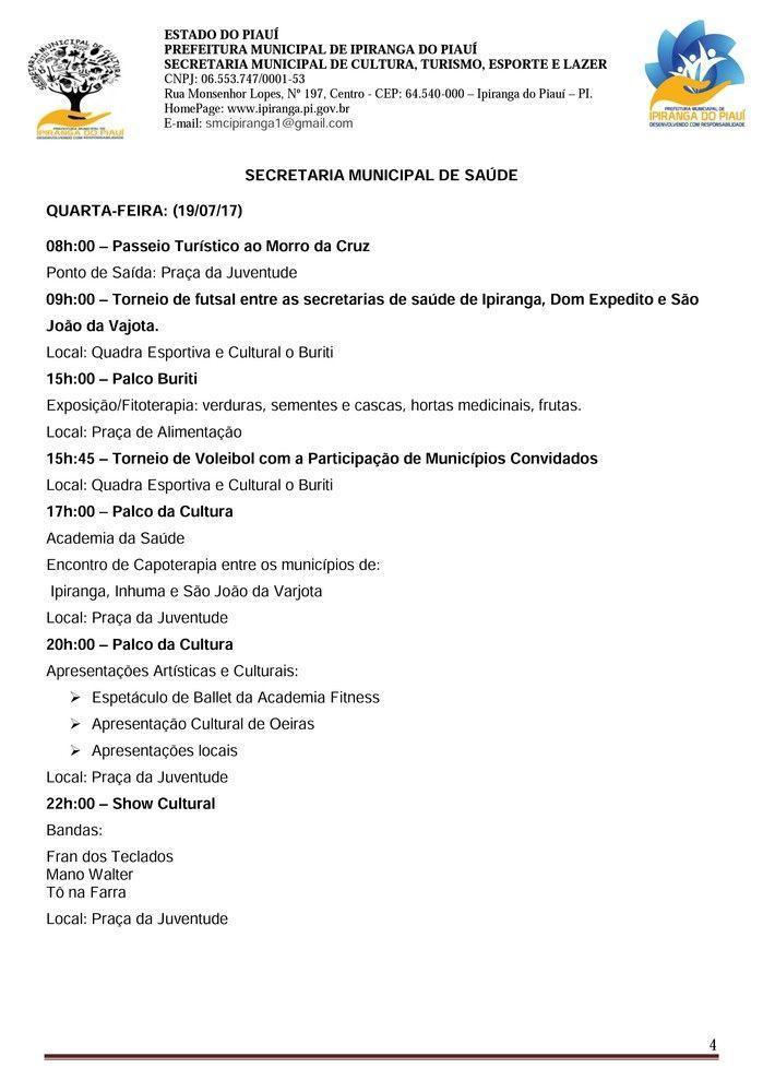 Divulgada a Programação da XXXIV Semana da Juventude - Imagem 5