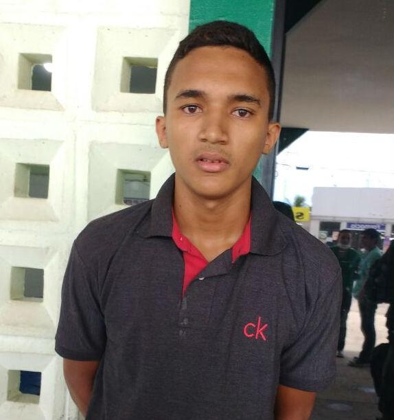 Comparsa do criminoso que foi baleado (Crédito: Reprodução)