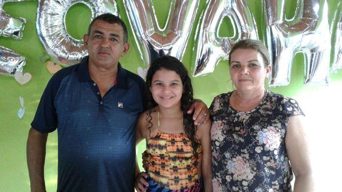 Raimundo da Ração, Geovana e Lucilene (Crédito: Aristeu Carvalho)