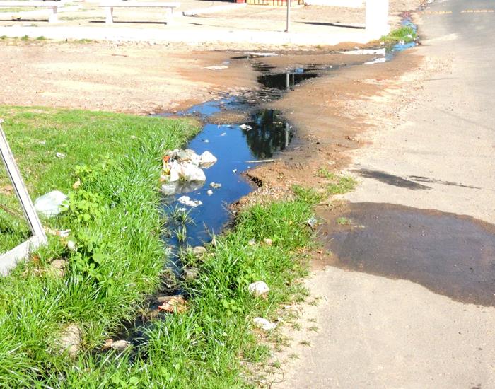 Município faz levantamento para retirar água poluída do meio da rua - Imagem 1