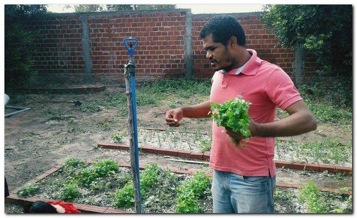 Profissionais faz acompanhamento da Horta Terapêutica  - Imagem 5
