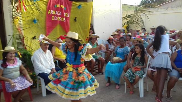 A Secretaria de Ação Social realizou o São João da Melhor Idade em  - Imagem 37