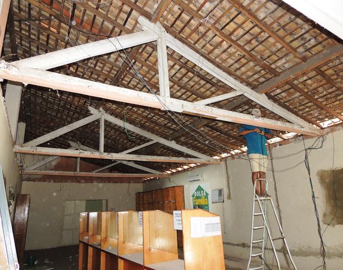 Gestão atual começa a trabalhar no melhoramento de prédio público - Imagem 5