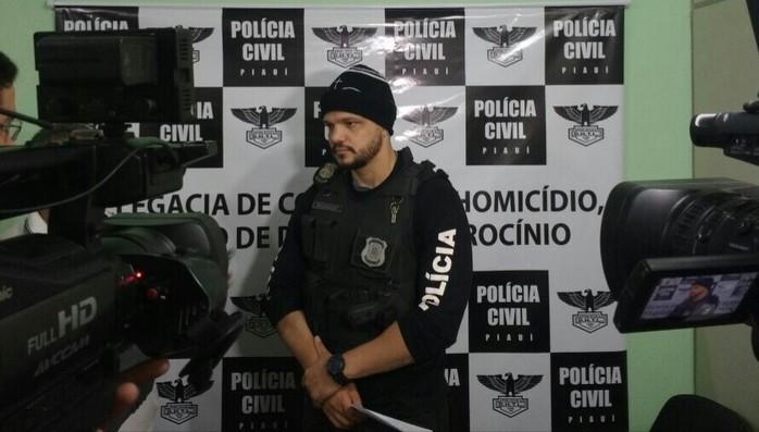 Delegado Eduardo Aquino, coordenador da DHTL