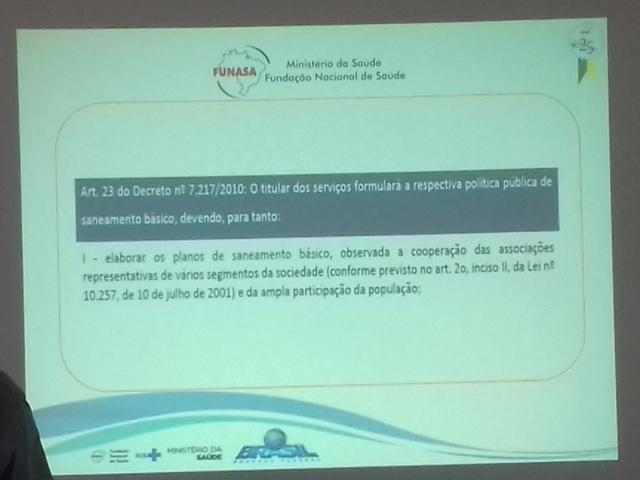 Confirmado Cooperação Técnica entre Município de DEL e FUNASA/PI - Imagem 48