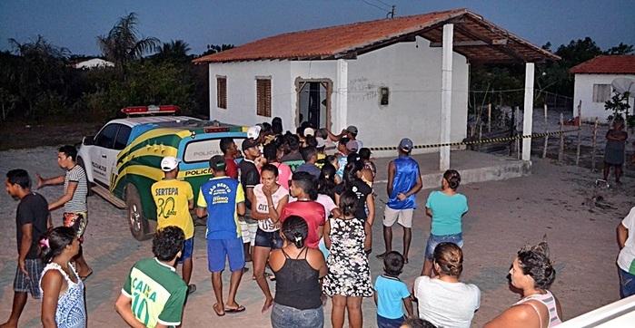 Local do crime (Crédito: Gleitowney Miranda / Blog do Pessoa)