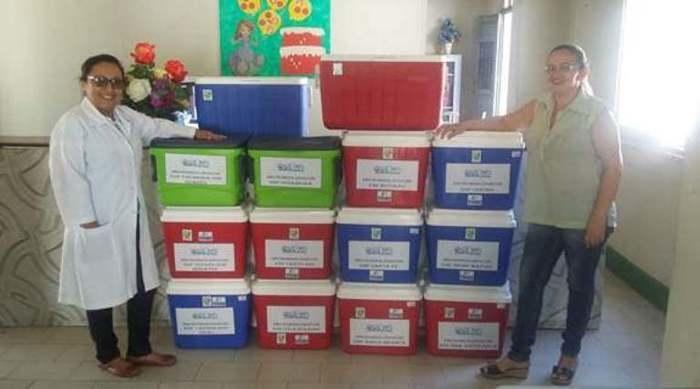 Vacinas: Município inova e substitui isopores por caixas térmicas - Imagem 2