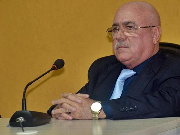 Geraldinho, atual presidente da Câmara Municipal de Parnaíba. (Crédito: Gilson Brito / Acesso 343)