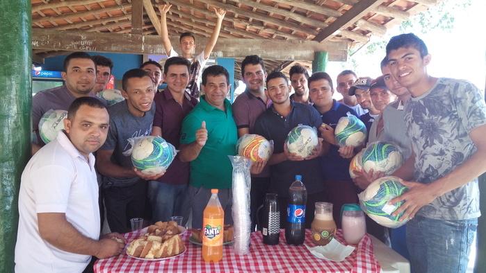 reunião do XXI campeonato de futebol amador municipal de 2017 (Crédito: Tony Sobrinho)