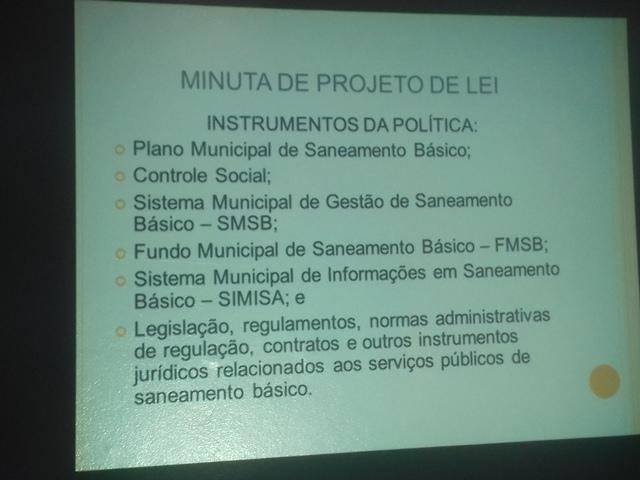 Prefeitura inicia Plano Municipal de Saneamento Básic - Imagem 21