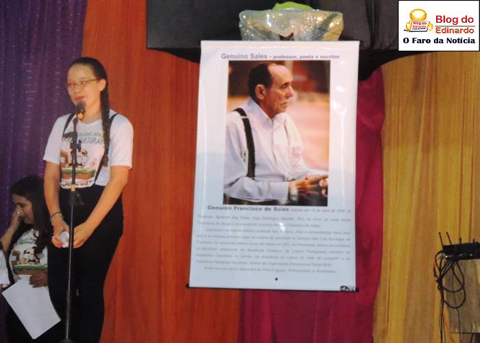 I Sarau Cultural homenageia o Escritor Genuíno Sales  - Imagem 65