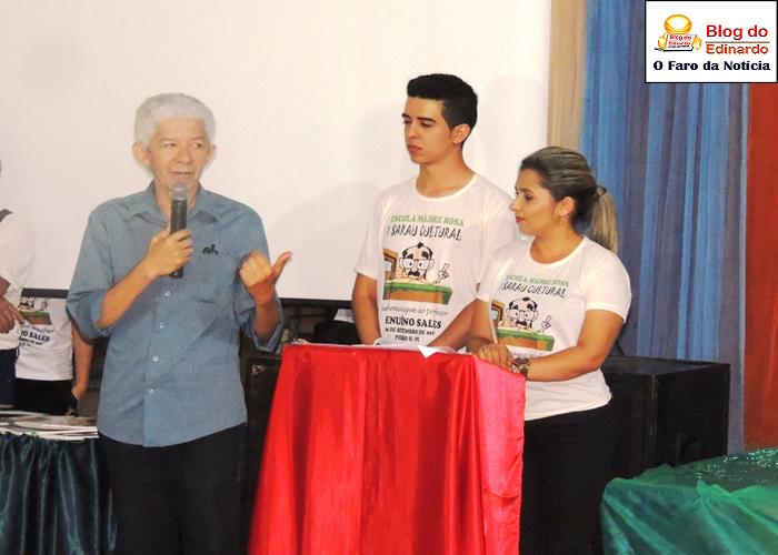 I Sarau Cultural homenageia o Escritor Genuíno Sales  - Imagem 67
