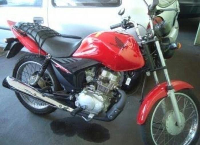 Imagem Ilustrativa, a moto roubada é similar a foto (Crédito: Internet)