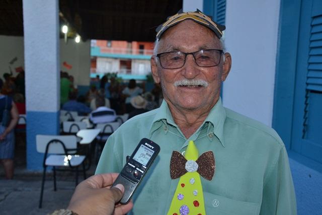 O senhor Antônio Barros (Crédito: FOLHA ATUAL)