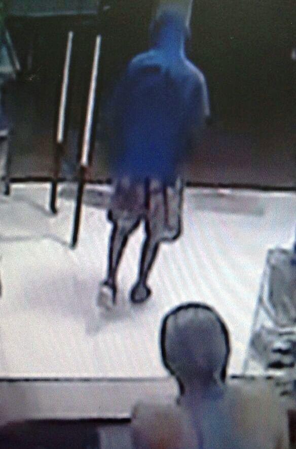 Assaltante  (Crédito: Reprodução )