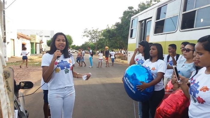 Caminhada  (Crédito: Ronaldo Figueiredo )