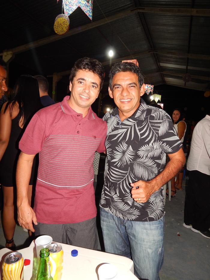 Professor Allan e seu cunhado Toinho