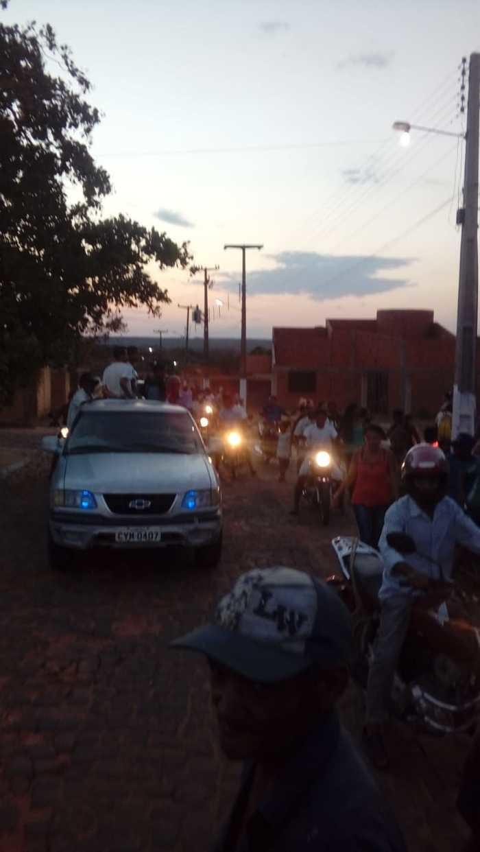 Recepção ao ex-prefeito Delano Parente (Crédito: reprodução redes sociais )