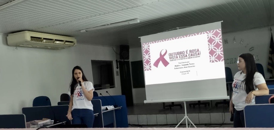 Palestra sobre combate ao câncer de mama acontece na Câmara de Vereadores - Imagem 2