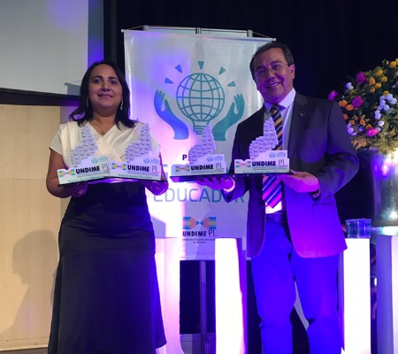 Água Branca ganha Prêmio Gestor Educador