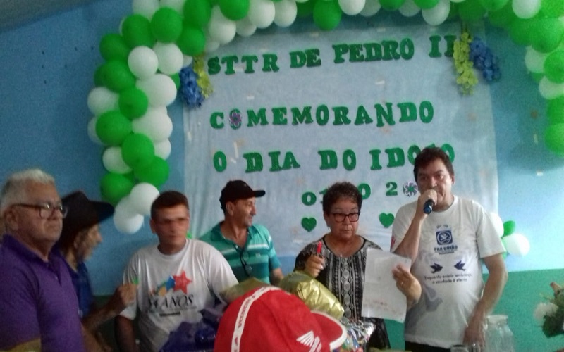Dia do Idoso é comemorado pelo Sindicato dos Trabalhadore(as) Rurais de Pedro II  - Imagem 2
