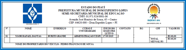 Secretaria Municipal de Educação de Dom Expedito Lopes-PI investe em “Educação Técnica e Superior. - Imagem 11