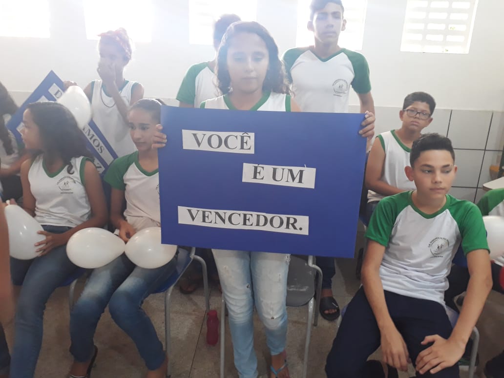Alunos e professores fazem homenagem e acolhem o adolescente Felipe Gabriel   - Imagem 14
