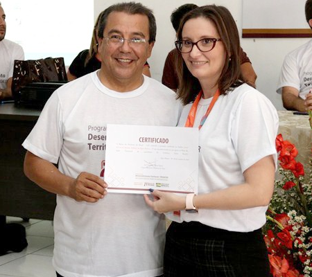 Prefeito Jonas Moura participa de lançamento do Plano de Ação Territorial da Cajucultura