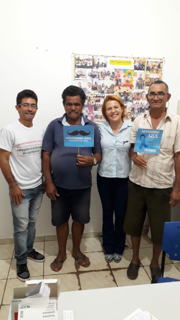 Secretaria de Saúde de Dom Expedito Lopes Intesiva ações do Novembro Azul alertando sobre o câncer de próstata. - Imagem 5