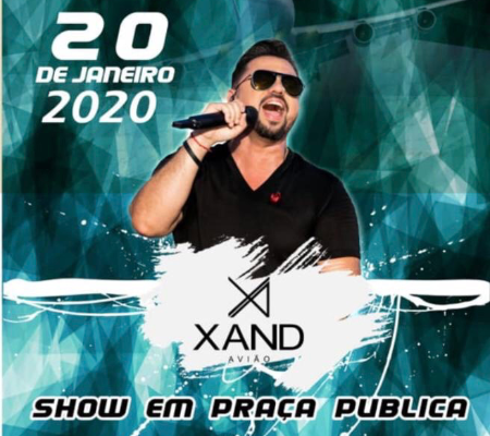 Xand Aviões é atração de Festejo de São Sebastião 2020