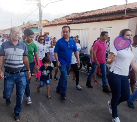 Prefeitura de Barro Duro promove caminhada sobre Outubro Rosa, Novembro Azul e combate ao Aedes