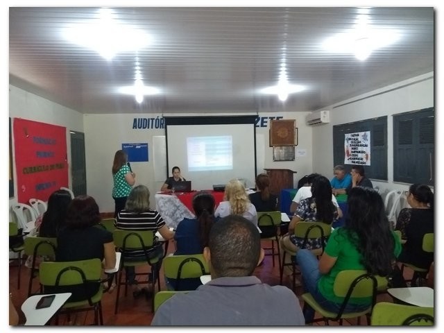 Apresentação do relatório das ações da saúde