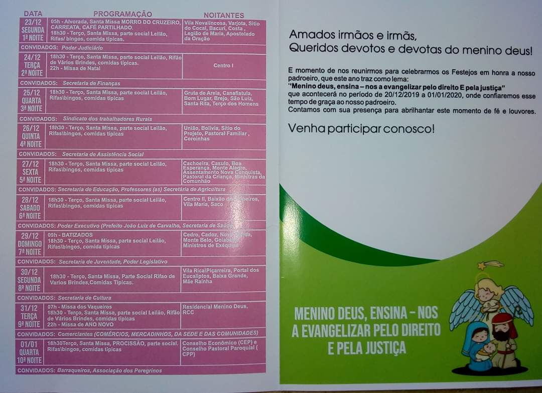 Padroeiro Menino Deus em festa em Monsenhor Gil  - Imagem 3