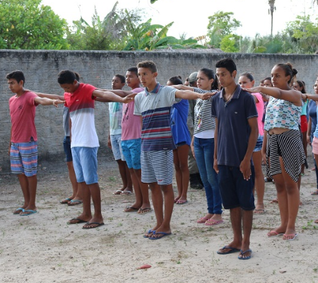 Pelotão Mirim é lançado na localidade Riacho da Mata 