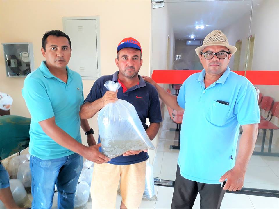 SMA de Joaquim Pires entrega a primeira etapa de alevinos de 2019