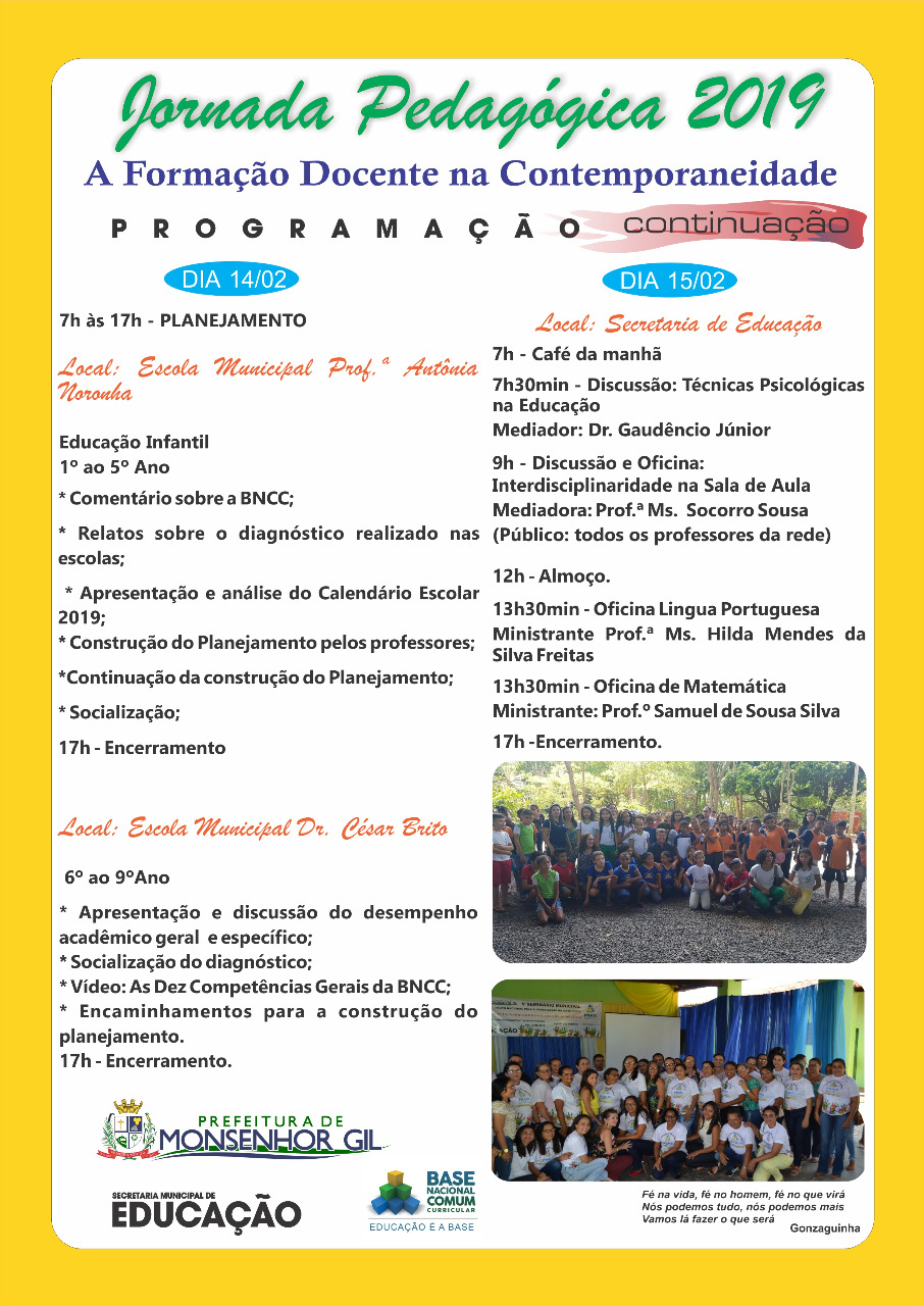 Prefeitura promove jornada pedagógica com sucesso  - Imagem 2