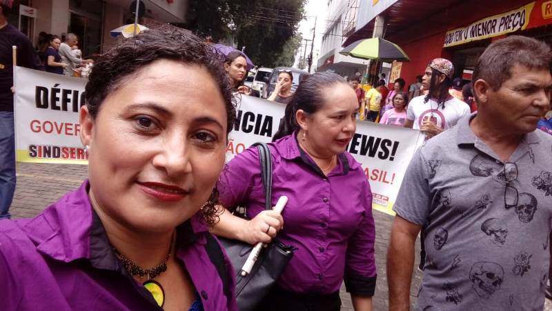 Sindicato dos Trabalhadores (as) Rurais participa de ato público em defesa do trabalhador rural - Imagem 8
