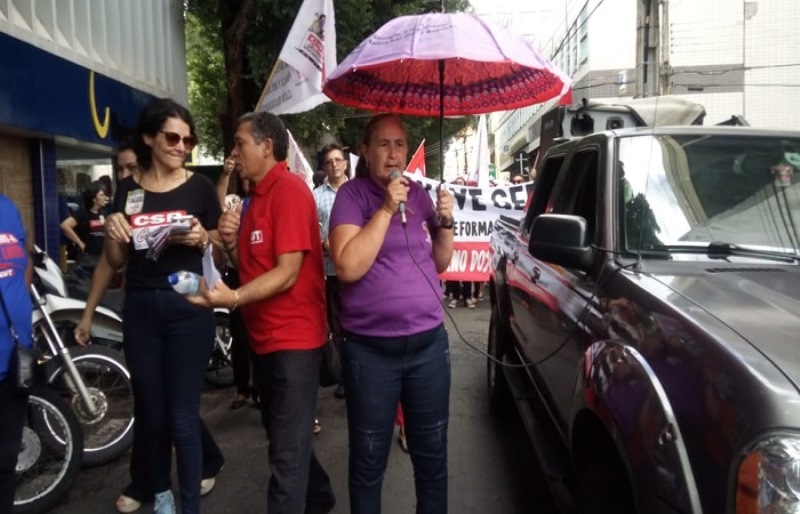 Sindicato dos Trabalhadores (as) Rurais participa de ato público em defesa do trabalhador rural - Imagem 7
