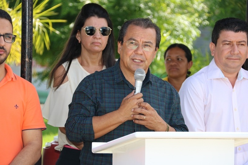 Entrega de duas viaturas novas para o 18º Batalhão da Polícia Militar, na cidade de Água Branca - Imagem 8