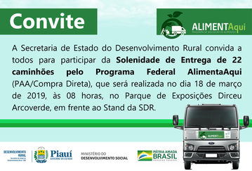 Prefeito João Luiz recebe um caminhão para agricultura familiar do município - Imagem 5