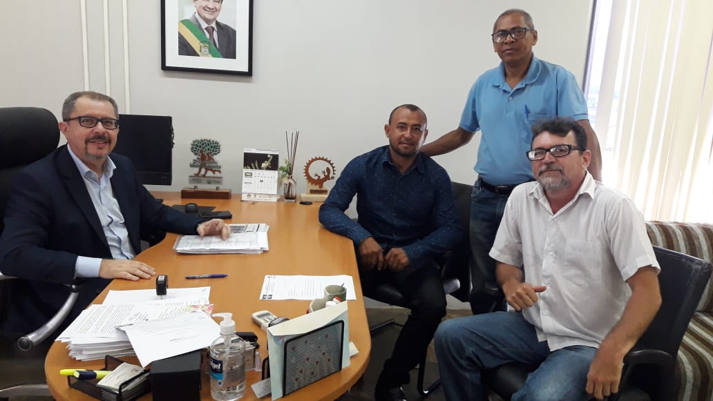 Representantes de Dom Expedito Lopes visitam a SEMAR e firmam parceria