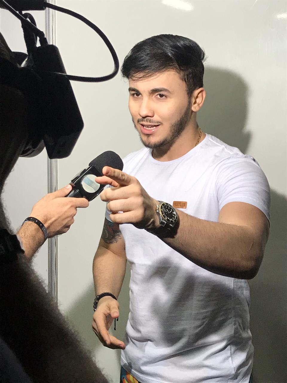 Wallas Arrais comentou sobre a gravação do seu DVD - Imagem 1