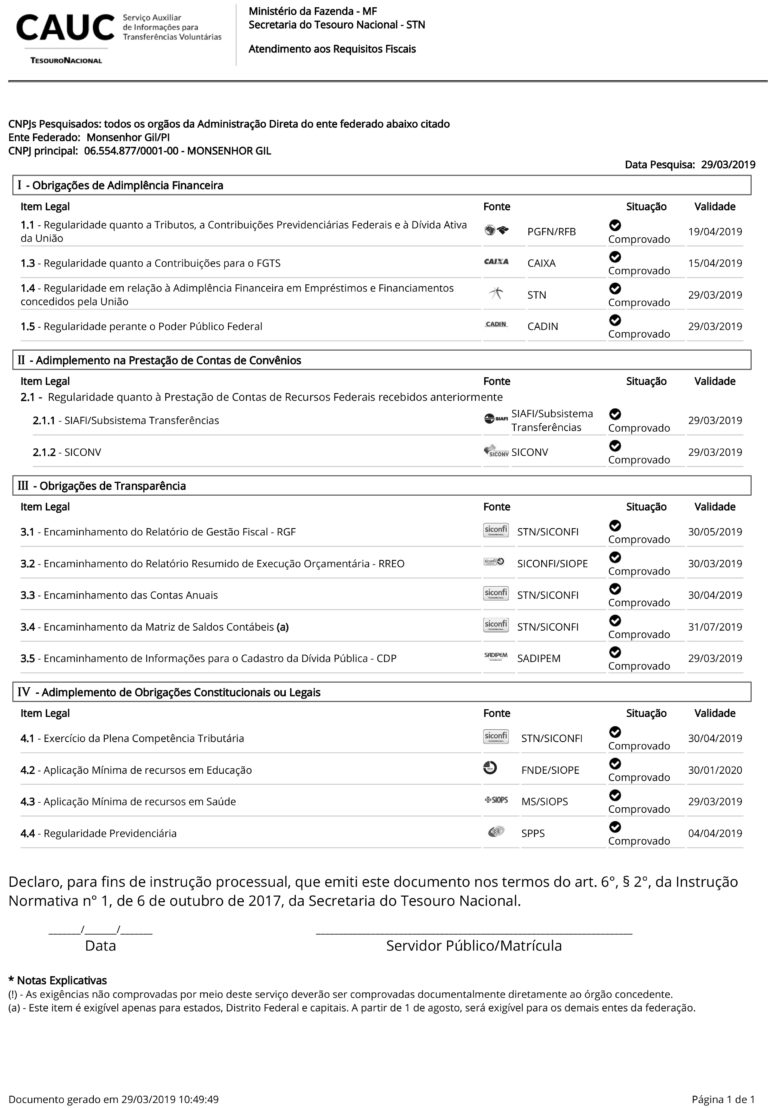 Prefeito comemora a exclusão do município do sistema CAUC  - Imagem 2