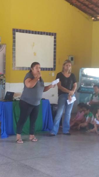 Alunos da rede municipal de ensino participam de palestra sobre a cidade de Santo Inácio  - Imagem 27