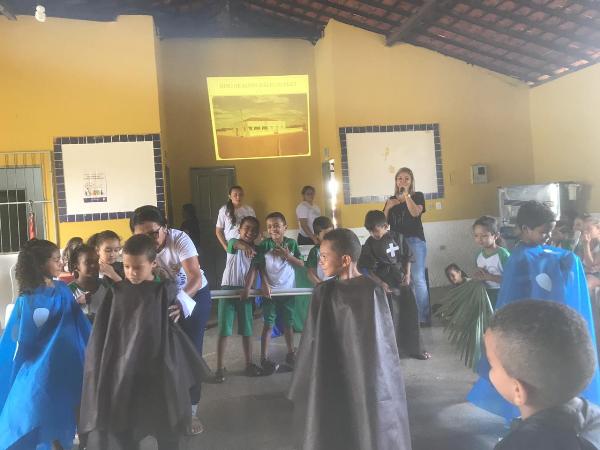 Alunos da rede municipal de ensino participam de palestra sobre a cidade de Santo Inácio  - Imagem 8