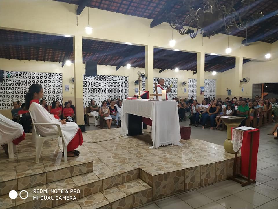Procissão de ramos da início a semana santa na paróquia Santo Inácio de Loyola em Santo Inácio do Piauí - Imagem 4
