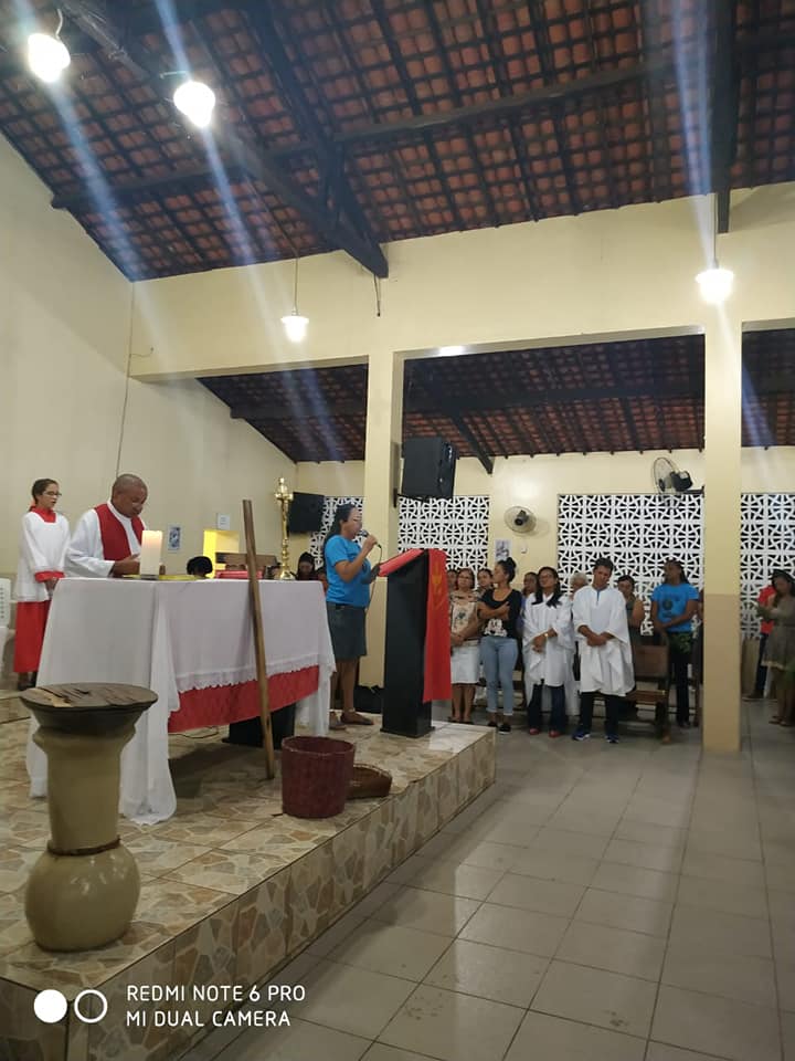 Procissão de ramos da início a semana santa na paróquia Santo Inácio de Loyola em Santo Inácio do Piauí - Imagem 5