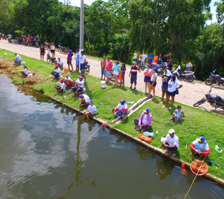 II Campeonato de Pescaria de Água Branca reúne pescadores na Orla do Açude