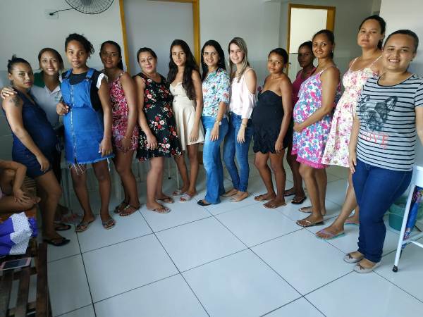 Gestantes participam de palestra no NASF - Imagem 2